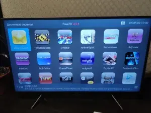 налаштування Смарт ТВ у телевізорі Kivi 40FK30G