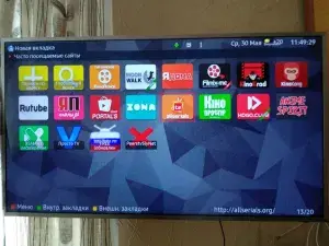 настройка Smart TV в телевизоре Samsung UE40MU6470U