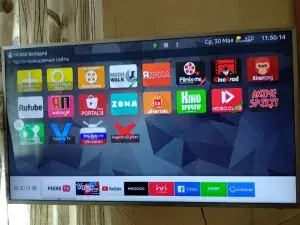 настройка Smart TV в телевизоре Samsung UE40MU6470U