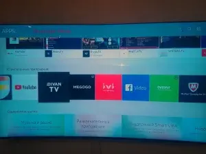 настройка Smart TV Samsung UE65MU9000UXUA